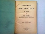 ORDONANTELE PREZIDENTIALE (LES REFERES) - G.M. POPESCU