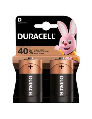 Baterii Duracell R20 Basic D/LR20 alcaline 1.5V 2buc foto