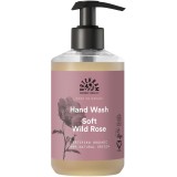 Sapun Lichid Urtekram Trandafir Salbatic, 300ml - Vegan, COSMOS Organic, Pentru Piele Sensibila