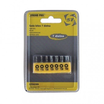 Set 7 biti Torx TH 10-40, Strend Pro YF40520 foto