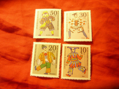 Serie RFG 1970 - Pentru copii - Marionete , 4 valori foto