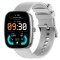 SMARTECH SmartWatch cu 3 Curele: Gri, Rose, Negru, Calculator, Moduri Sport, Calorii, Apel Bluetooth, Alarma, Ciclu Menstrual, Monitorzare Ritm Cardia