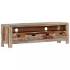 VidaXL Comodă TV, 130 x 30 x 40 cm, lemn masiv de acacia 247750