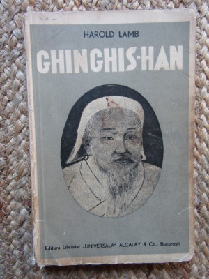 GHINGHIS HAN-HAROLD LAMB foto