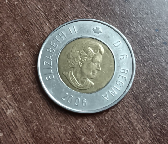 C50 - Moneda foarte veche - Canada - 2 dolari - 2006