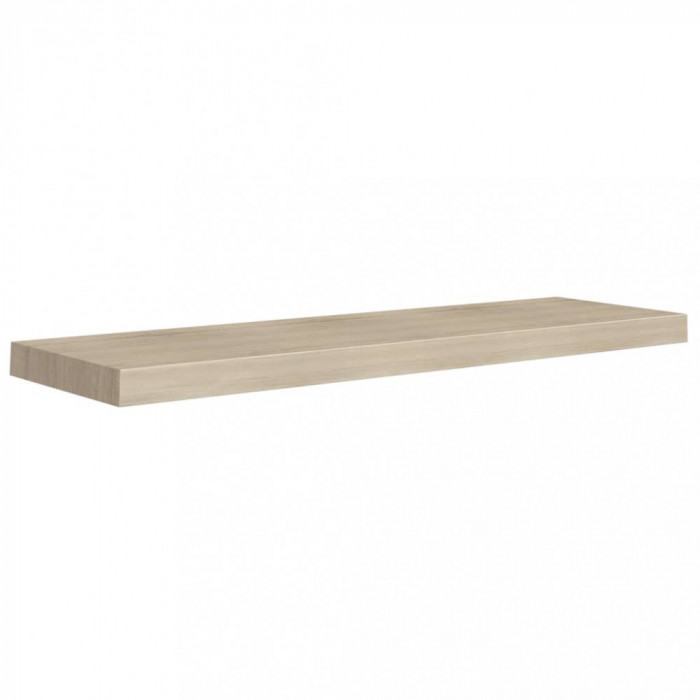 Raft de perete suspendat, stejar, 90x23,5x3,8 cm, MDF