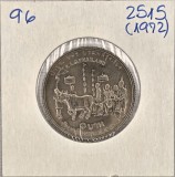 Thailanda 1 Baht 2515 (1972) KM#96 - FAO