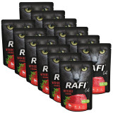 Cumpara ieftin Rafi Cat Adult Pat&eacute; with Beef 12 x 300 g