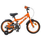 vidaXL Bicicletă pentru Copii 12 Inci pentru 2-4 ani Portocaliu 42009517