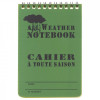 NoteBook Caiet Notite Rezistent la Apa All Weather 10x15cm MFH 37503