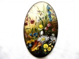 Tablou pe lemn cu flori de camp 40395