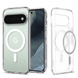 Cumpara ieftin Husa MagSafe pentru Google Pixel 11 Pro, Spigen, Ultra Hybrid, Transparenta Alba ACS11431