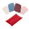 Cutiuță de cadou din h&acirc;rtie, suprafață netedă, culori metalice - Culoare: Roz
