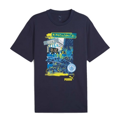 Manchester City tricou de bărbați ftblNRGY navy - M foto