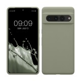 Husa kwmobile pentru Google Pixel 7 Pro, Silicon, Verde, 59452.172, Carcasa