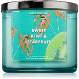 Bath &amp; Body Works Sweet Kiwi &amp; Starfruit lum&acirc;nare parfumată 411 g