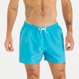 Şort de baie surf 100 scurt 15&quot; Hendaia Turcoaz Bărbați
