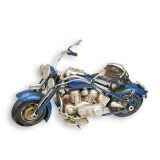 Model motocicleta albastra BL-369