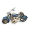 Model motocicleta albastra BL-369