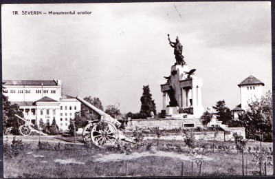 AMS - ILUSTRATA 907 TR. SEVERIN - MONUMENTUL EROILOR, CIRCULATA foto