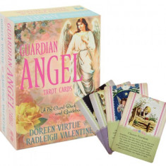 Guardian Angel,DOREEN VIRTUE,78Carti TAROT+carte,ORIGINAL,ed lux(AURII)-SIGILAT