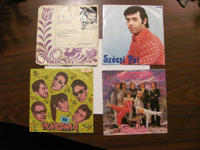 CY Lot 11 discuri single vechi / viniluri / solisti maghiari / comunism Ungaria