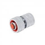 Cumpara ieftin Conector Aluminiu Furtun Cu Opritor Evotools +Plus, 3/4 Inch
