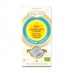 Ceai premium Hari Tea - Mindscape - ghimbir si lamaie bio 10dz