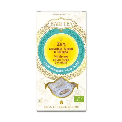 Ceai premium Hari Tea - Mindscape - ghimbir si lamaie bio 10dz foto