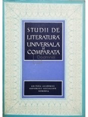 I. C. Chitimia - Studii de literatura universala si comparata (Editia: 1971) foto