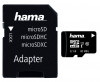 Card memorie Hama microSDHC 32GB clasa 10 + adaptor SD, 32 GB