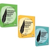 Pachet 3 volume Literatura romana pentru elevi. Eseuri structurate: Poezia, Proza si Dramaturgia - Mariana Badea