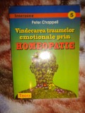 Vindecarea traumelor emotionale prin homeoterapie -Peter Chappell 235 pagini