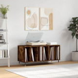 Cumpara ieftin Dulap pentru discuri stejar fumuriu 100x38x48 cm lemn compozit