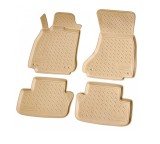 Set covorase presuri tip tavita Bej compatibile Audi A4 B8 2007-2015