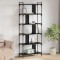 vidaXL Bibliotecă Stejar negru 76 x 32 x 192 cm Lemn compozit 882171