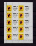 Cumpara ieftin ✅(V 13) Germania Philatelia &#039;81,bloc/viniete oficiale Expo.Fila. Frankfurt ,MNH