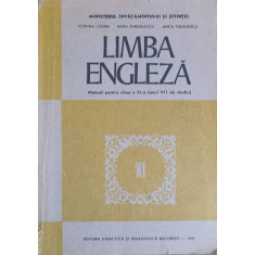 LIMBA ENGLEZA, MANUAL PENTRU CLASA A XI-A (ANUL VII DE STUDIU)-CORINA COJAN, RADU SURDULESCU, ANCA TANASESCU