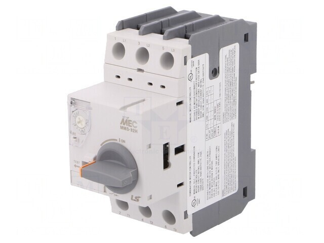 &Icirc;ntrerupător Motor 0,25kW 220-690V pentru Șină DIN IP20