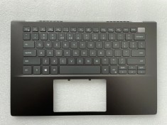 Carcasa superioara cu tastatura palmrest Laptop, Dell, Vostro 5401, 5402, NRT55, 0NRT55, 0DY5HN, DY5HN, 460.0KN04.0016, iluminata, gri, layout US