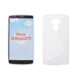 Husa Silicon S-Line LG G4 Stylus Transparent