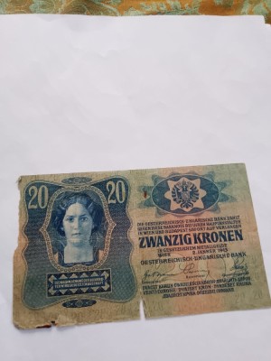 20 coroane 1913 foto