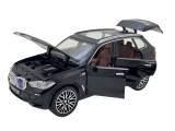 Macheta Bmw X5 negru 1:32 deschide toate usile- sunet si lumini