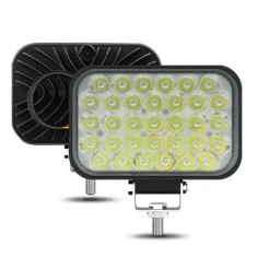 Set 2x Proiectoare LED auto OFF-ROAD 4 inch 99W 33LED, 12V-24V, 6000K, carcasa aluminiu, 8000Lm