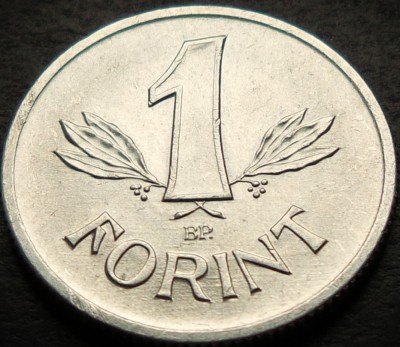 Moneda 1 FORINT - RP UNGARIA , anul 1981 *cod 5198 = A.UNC + foto