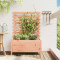 vidaXL Jardinieră grădină cu raft, 79x39,5x114 cm, lemn masiv douglas