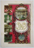 RESTAURANTUL MILITAR ( CASA ARMATEI ), BUCURESTI , COPERTA PENTRU MENIU , ANII &#039;70