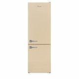Combina frigorifica Fram FC-VRL2681BGE++, Clasa E, 268l, H 170cm, Crem