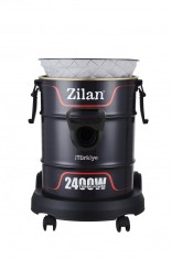 Aspirator Zilan ZLN2006, Putere 2400W, Putere aspirare 200W, Fara sac, Functie de suflare, Capacitate 21L