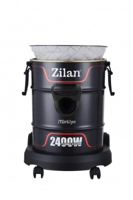 Aspirator Zilan ZLN2006, Putere 2400W, Putere aspirare 200W, Fara sac, Functie de suflare, Capacitate 21L foto